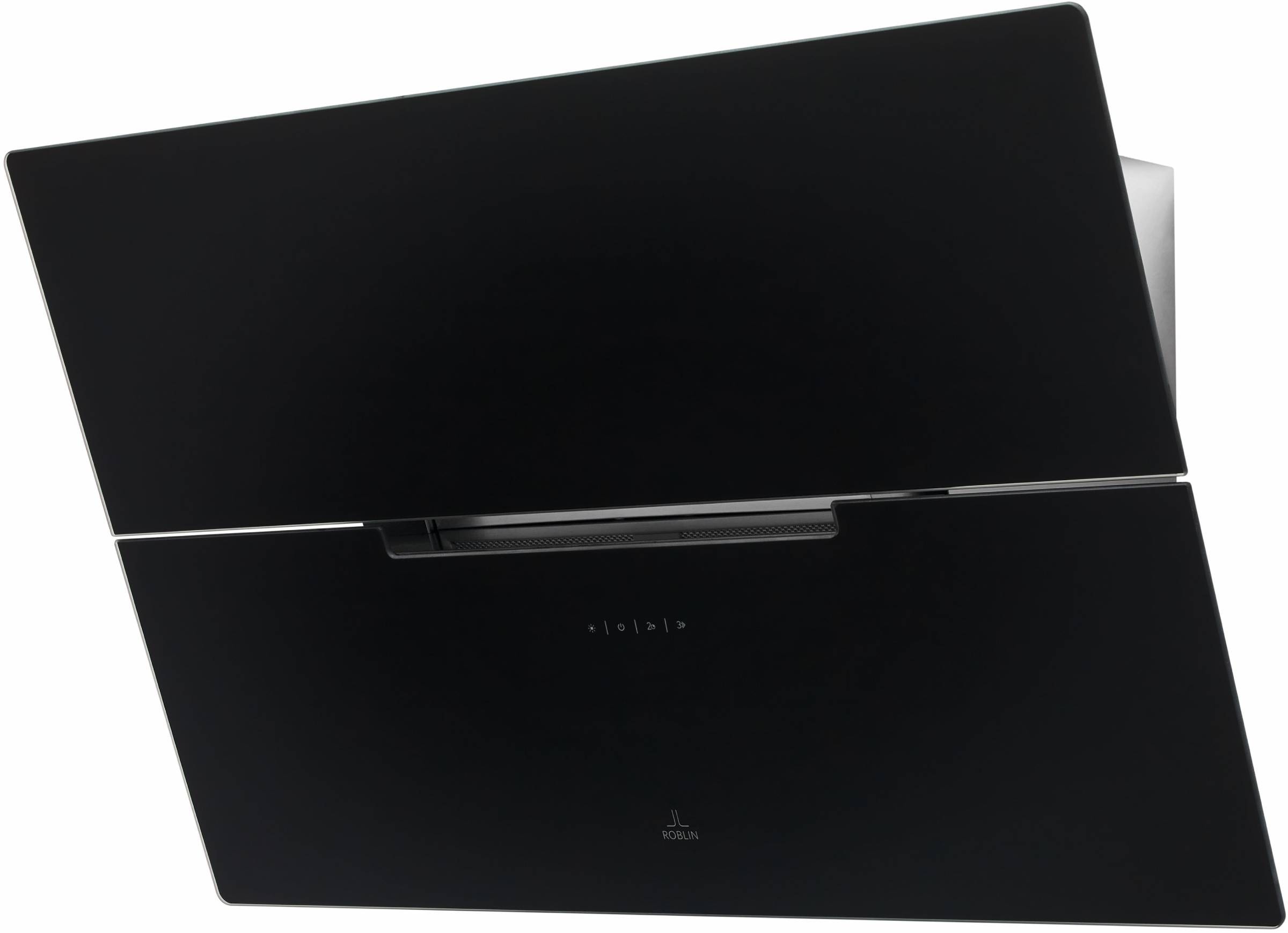 Hotte decorative murale ROBLIN 80cm 66dB Noir 6989541