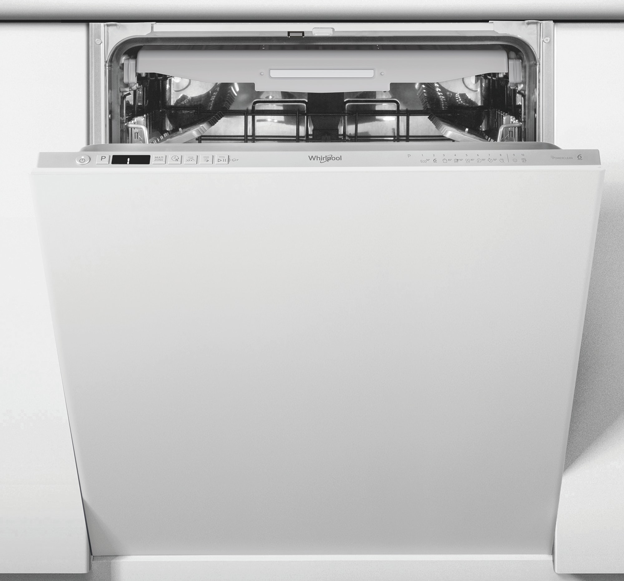 Lave vaisselle tout integrable 60 cm WHIRLPOOL Natural Dry 14 couverts WKCIO3T133PFE