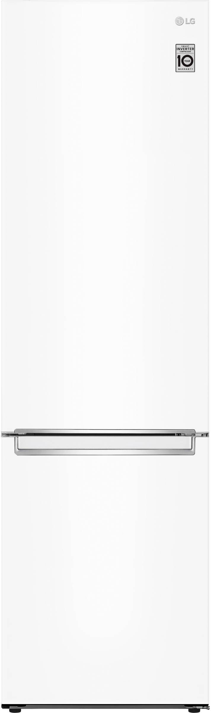 LG Réfrigérateur congélateur bas Total No Frost 384L Blanc - GBB72SWVDN
