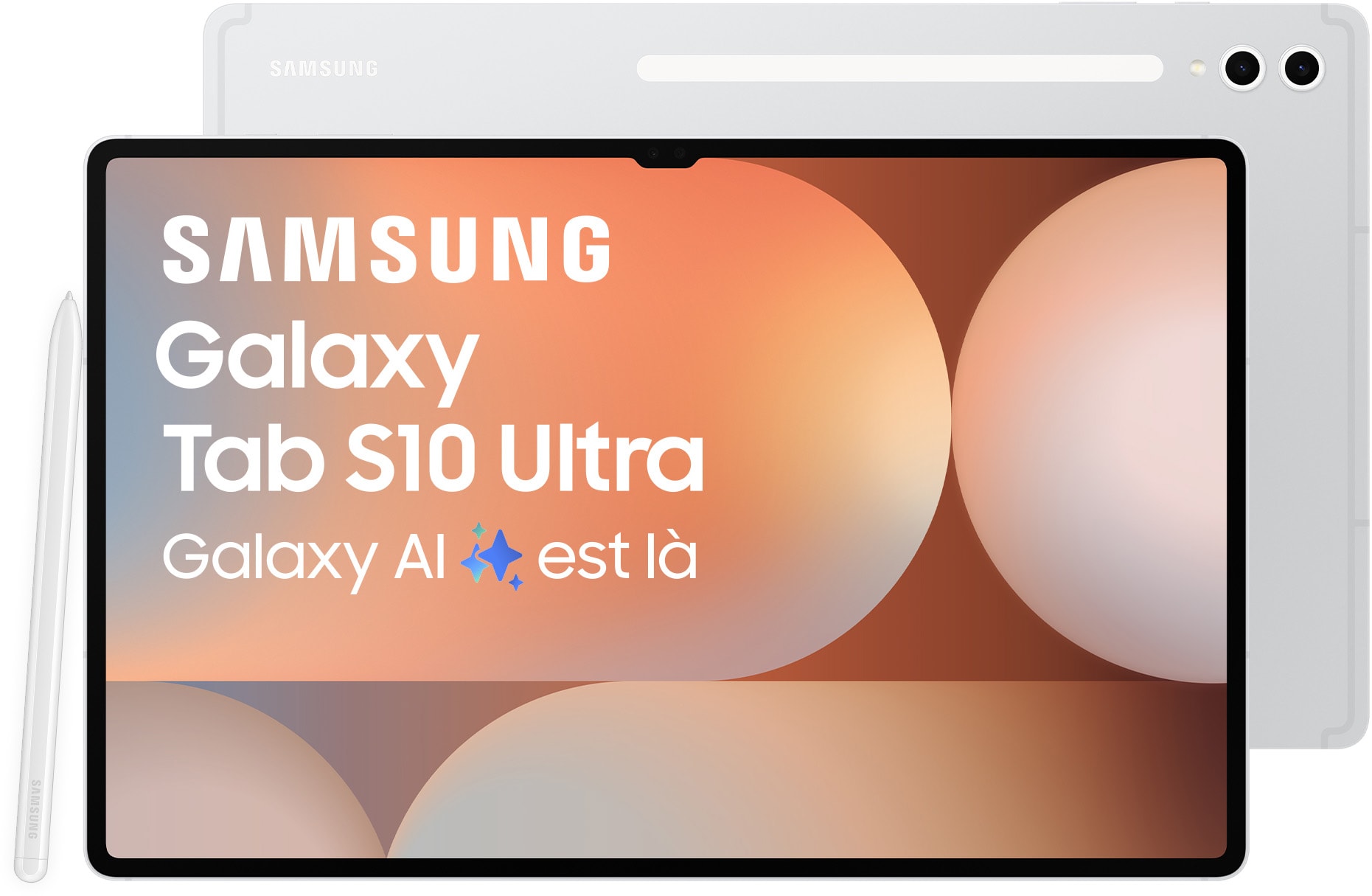 Tablette tactile SAMSUNG Galaxy Tab S10 Ultra, WiFi, 256go, Argent SM-X920NZSREUB