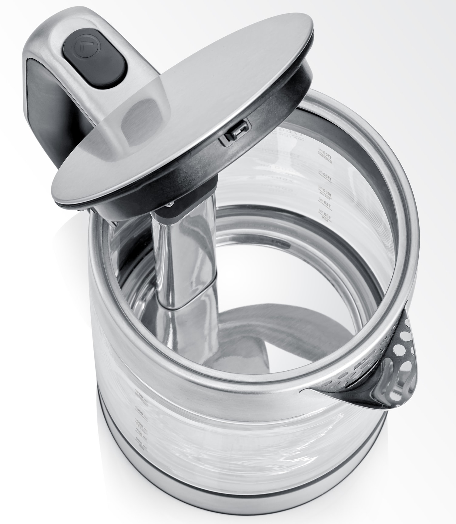 Bouilloire SEVERIN Température réglable 1,7L 3000W Inox - WK3422