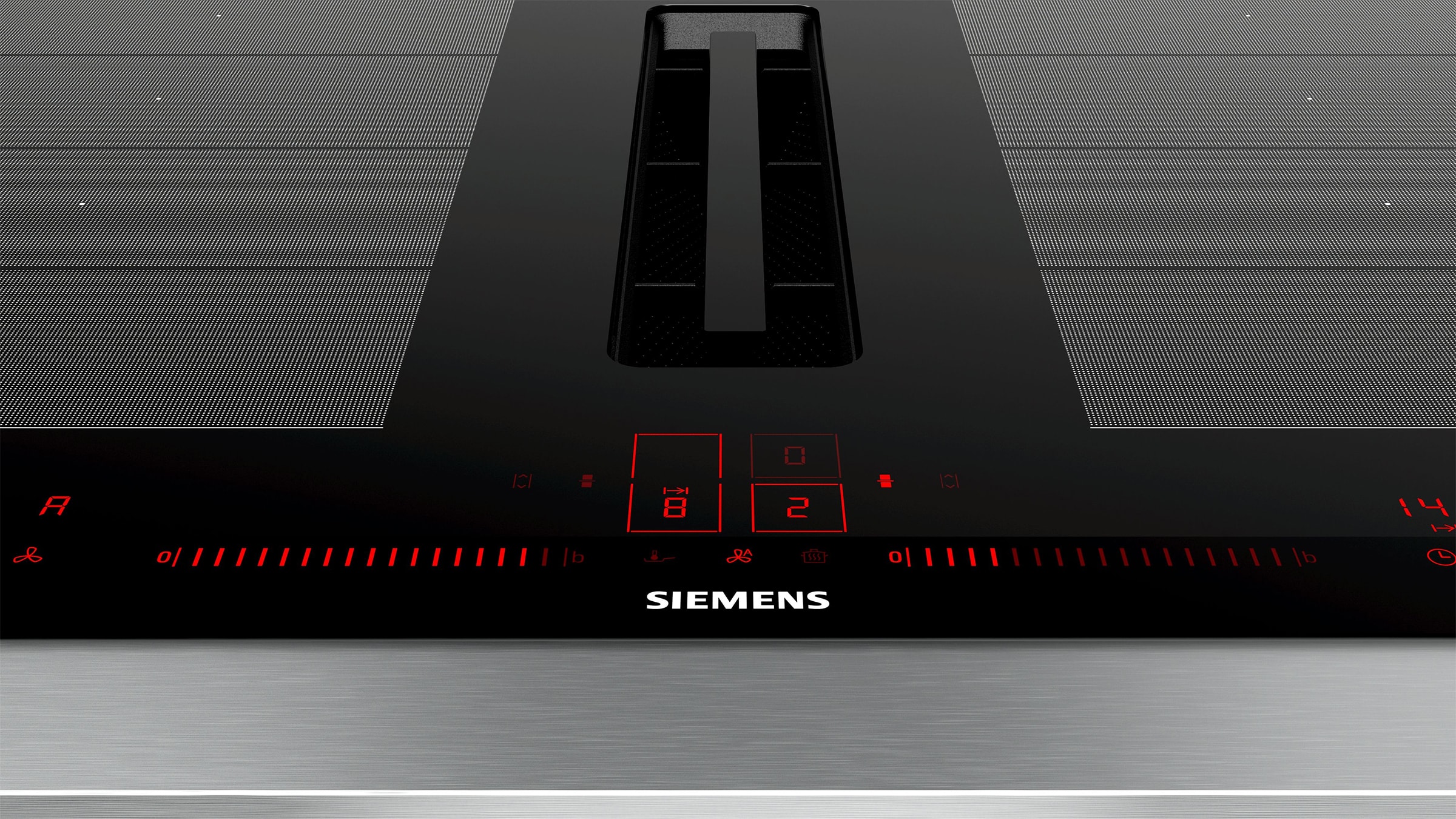Plaque induction SIEMENS iQ700, 4 foyers, 3300W, 80cm, Noir - EX875LX67E Plaque induction SIEMENS iQ700, 4 foyers, 3300W, 80cm, Noir - EX875LX67E