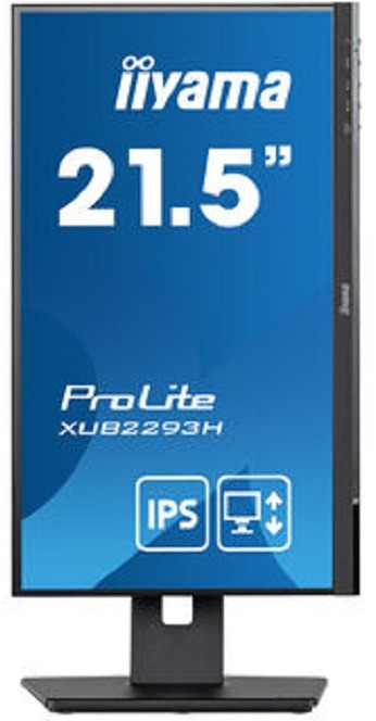 Ecran 22 pouces Full HD IIYAMA Prolite IPS 75Hz 1ms Noir - IIXUB2293HSB5