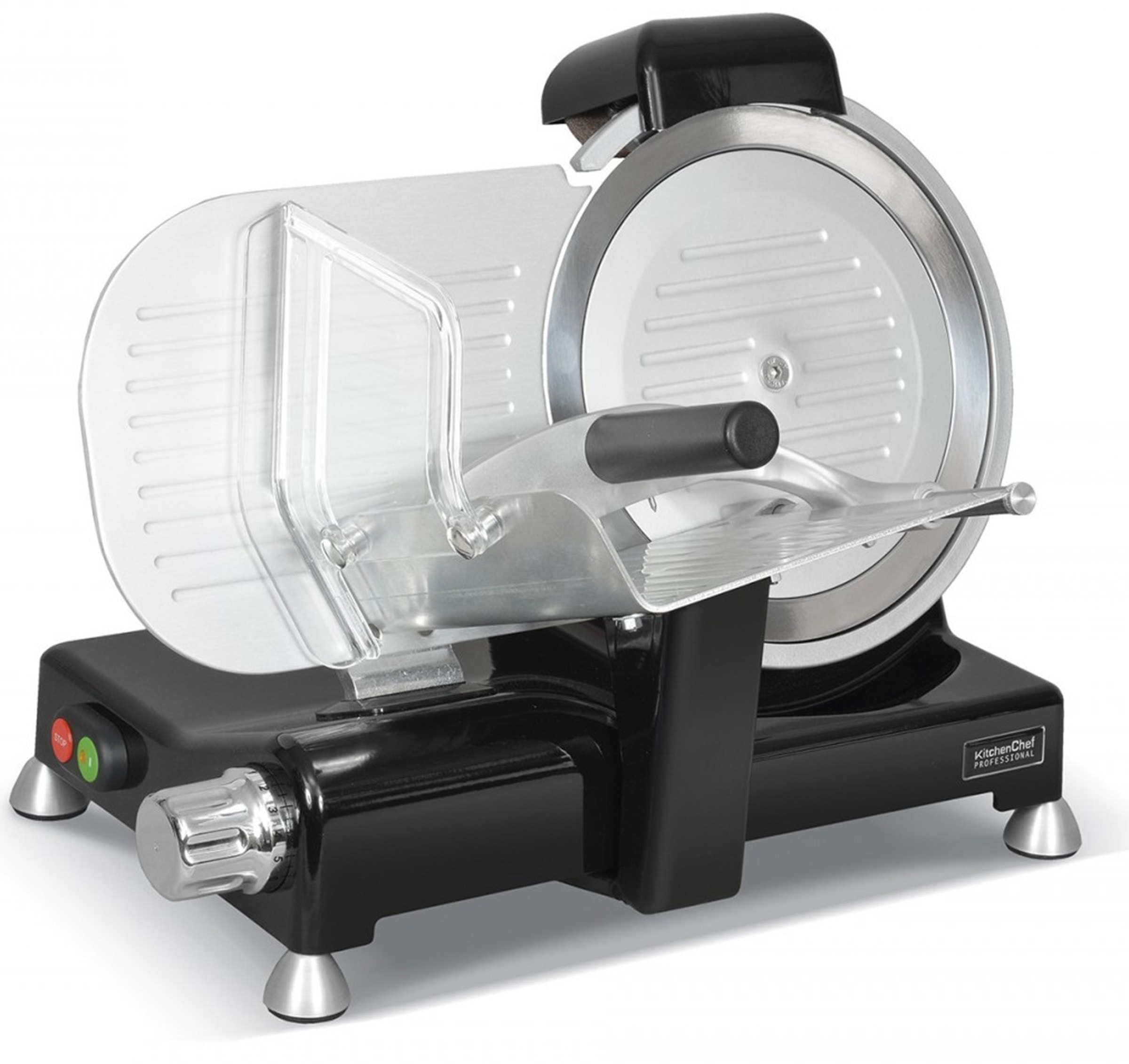 Trancheuse KITCHEN CHEF 25cm 140W Aluminium KCPTR250N