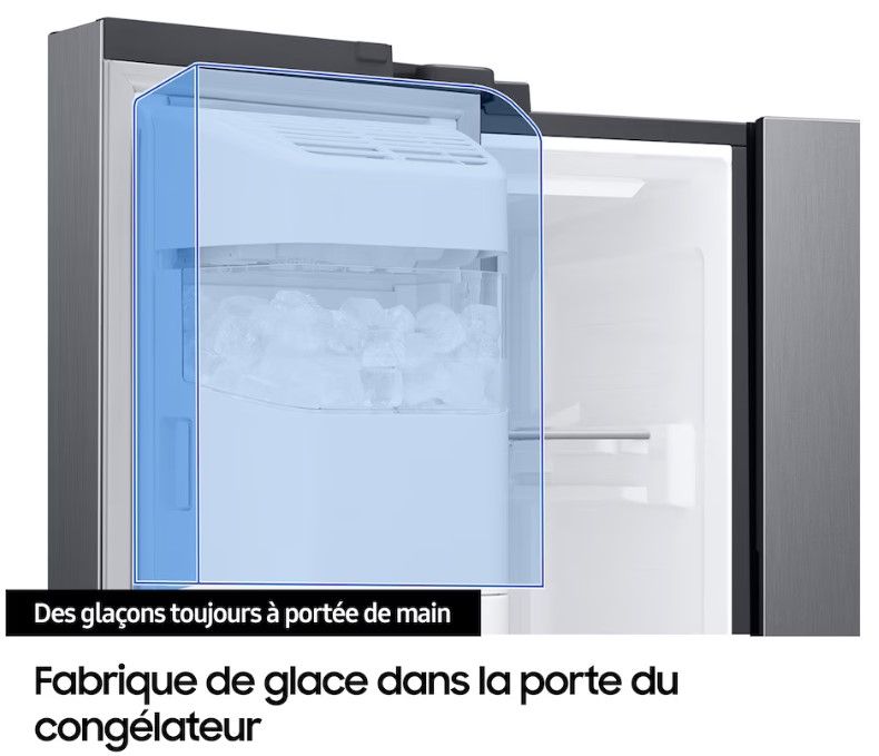 Réfrigérateur américain SAMSUNG 634L No Frost Inox - RS70F66KBT