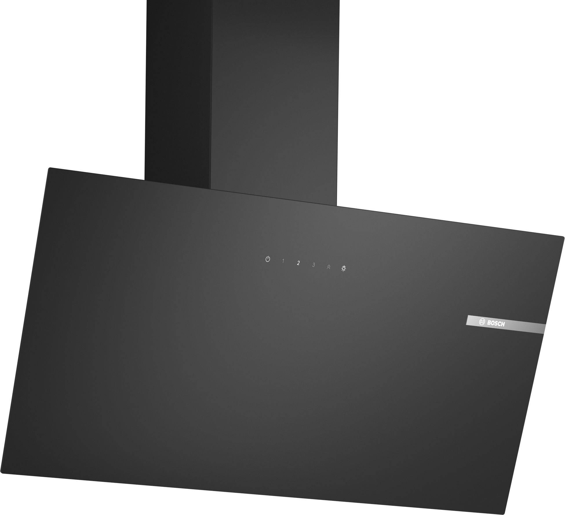 Hotte decorative murale BOSCH 80cm 60dB Noir DWK85DK60