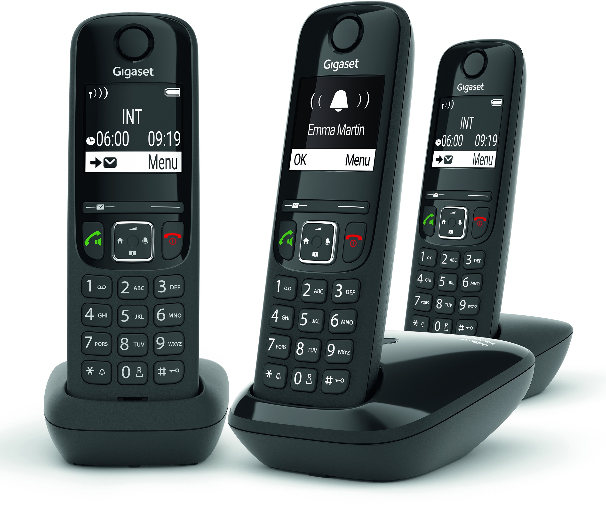 Téléphone sans fil GIGASET  GIGAAS690TRIONOIR