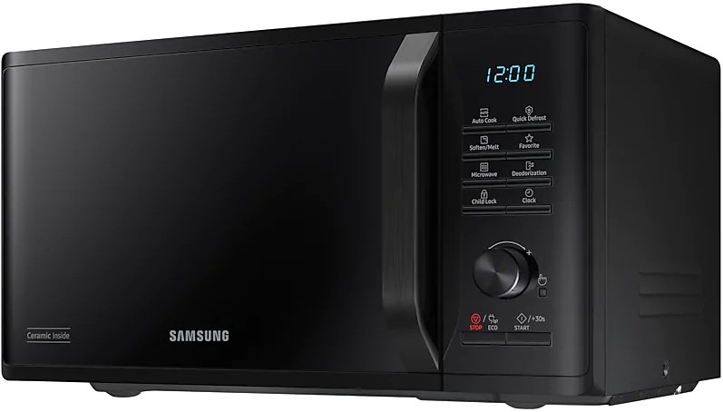 Micro ondes SAMSUNG Mode Eco 800W 23L Noir - MS23K3515AKEF