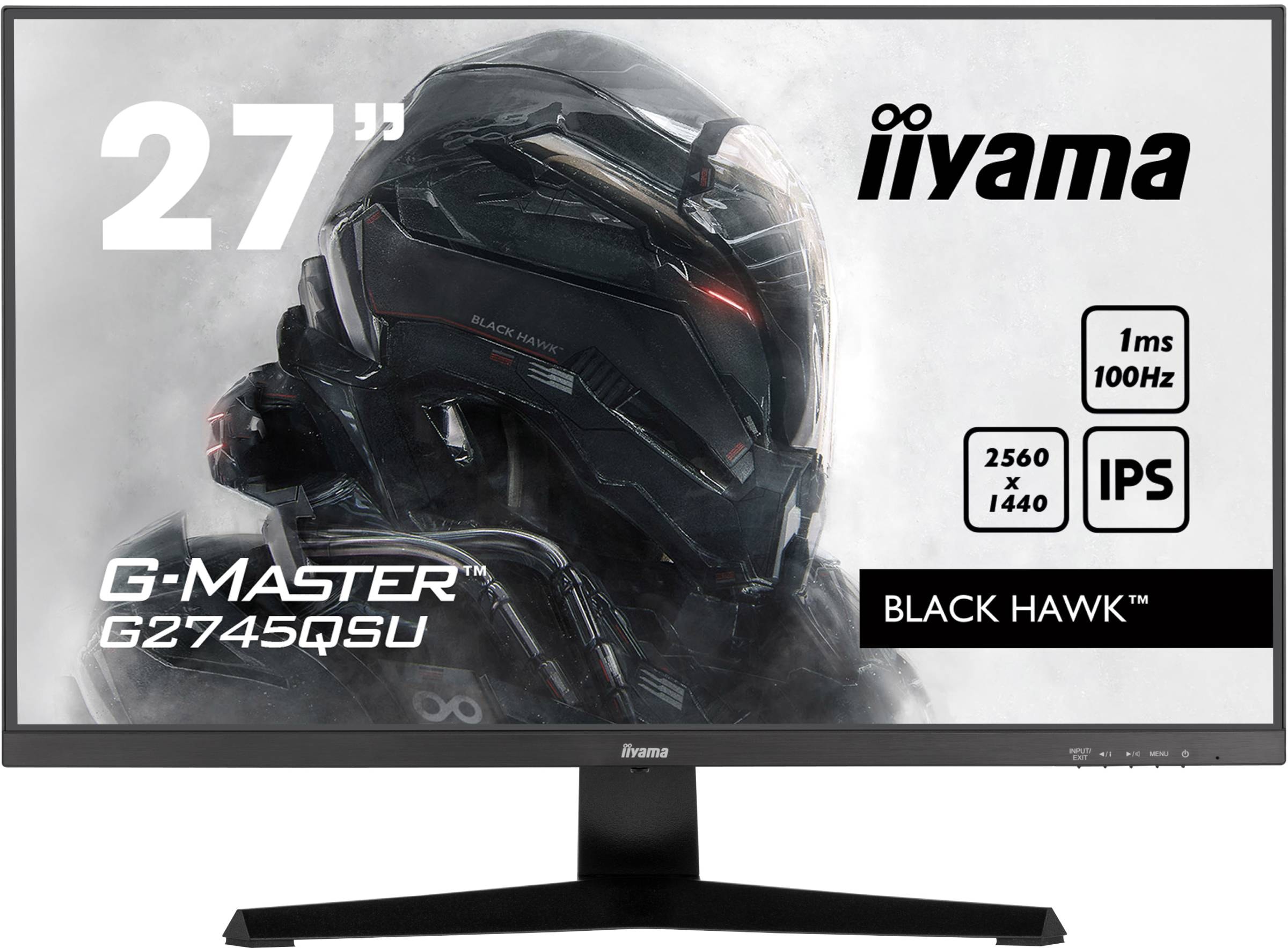 IIYAMA Ecran PC Gamer 27 pouces   G2745QSU-B1