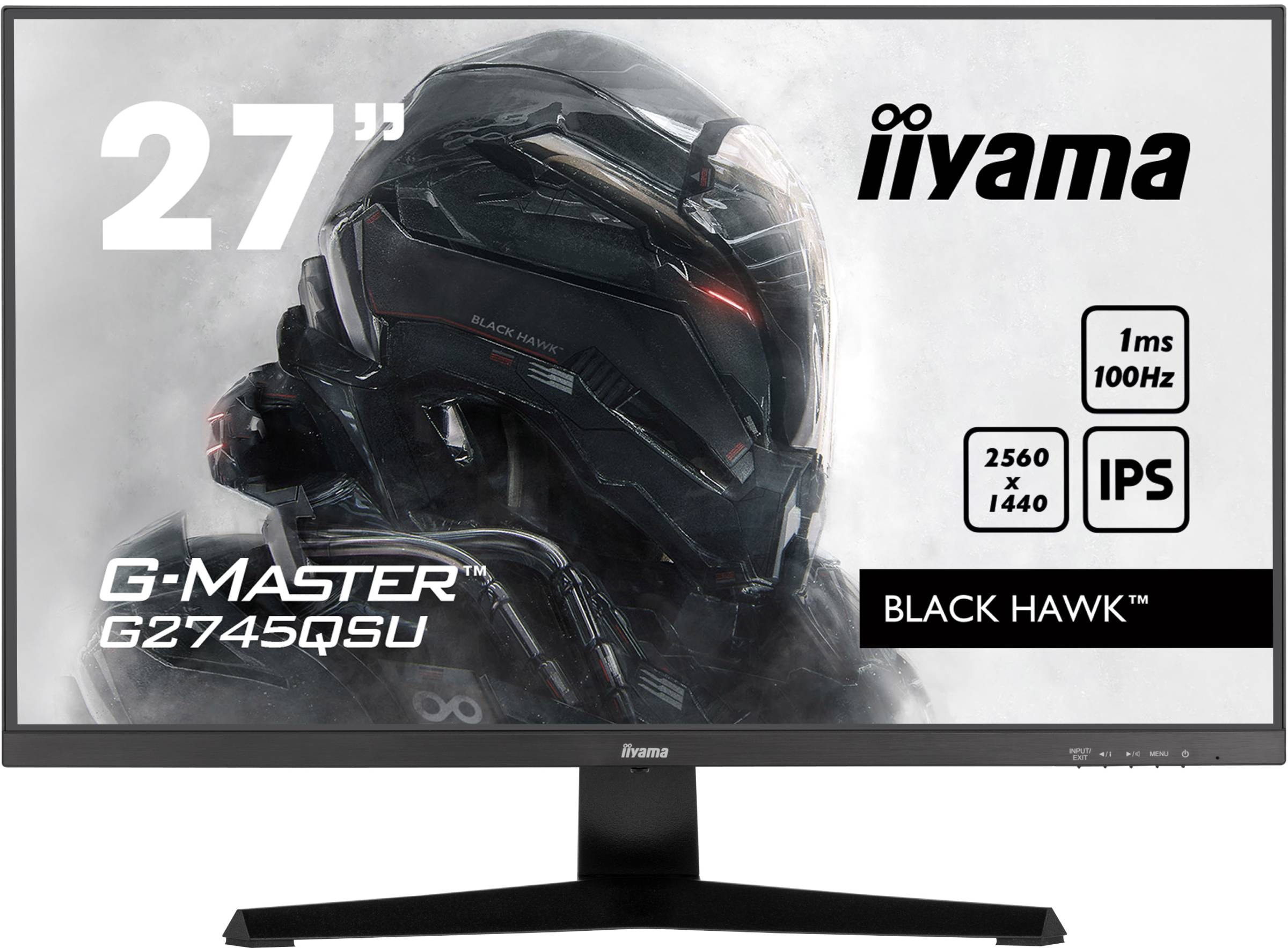 Ecran PC Gamer 27 pouces IIYAMA  - G2745QSU-B1