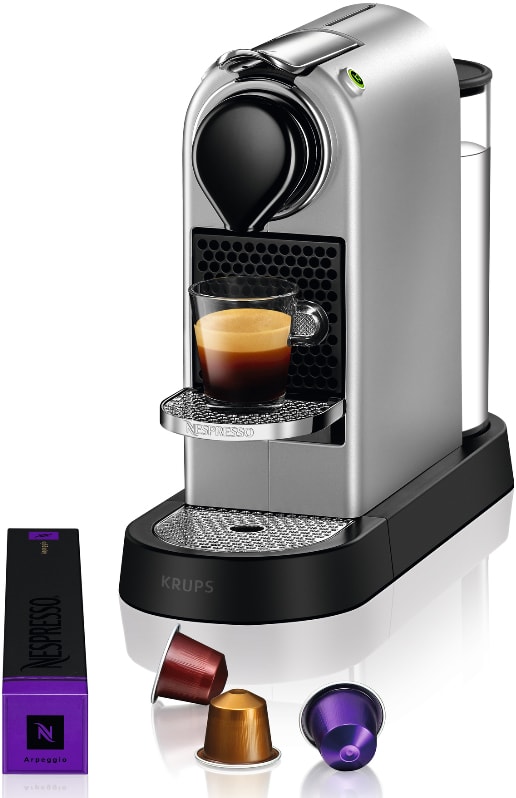 Nespresso KRUPS 1260W 19 bars Silver YY4118FD