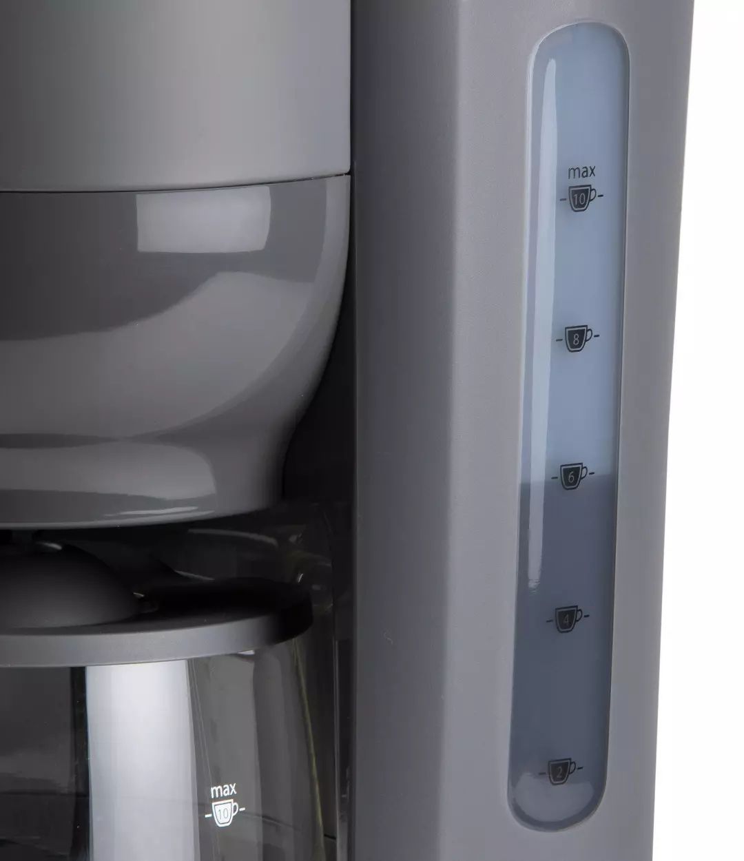 Cafetière DOMO 1000W 1,25L 10 tasses Gris - DO754K