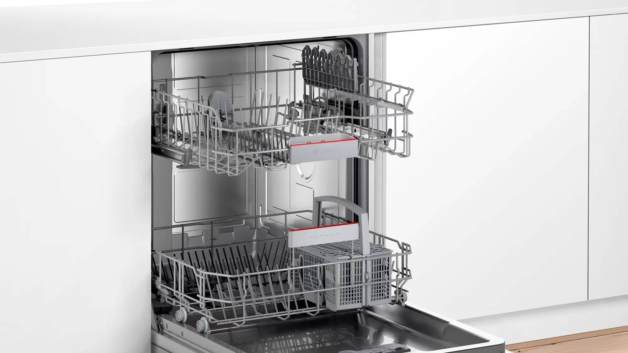 BOSCH Lave vaisselle integrable 60 cm Série 4 Home Connect 12 couverts - SMI4HTW31E