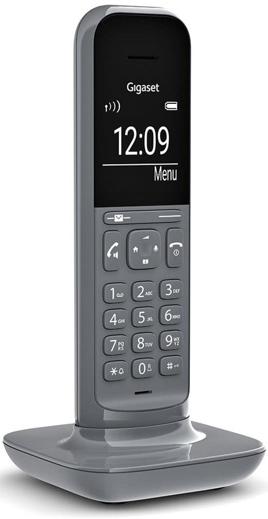 SIEMENS GIGASET Téléphone sans fil CL390-DARKGREY