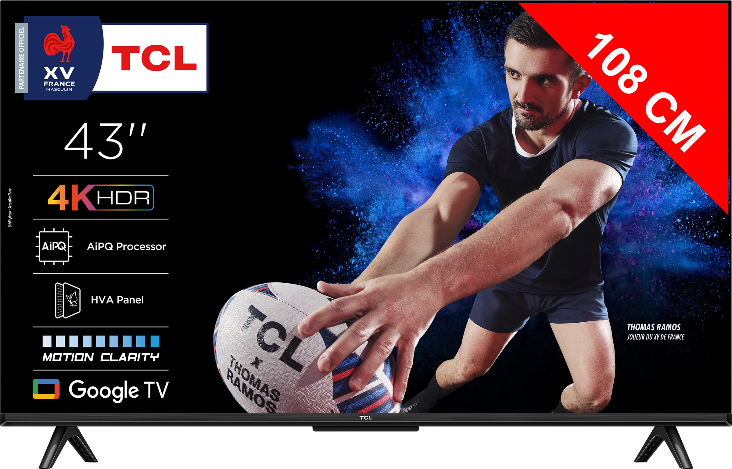 TV LED 4K 108 cm TCL  43P6K