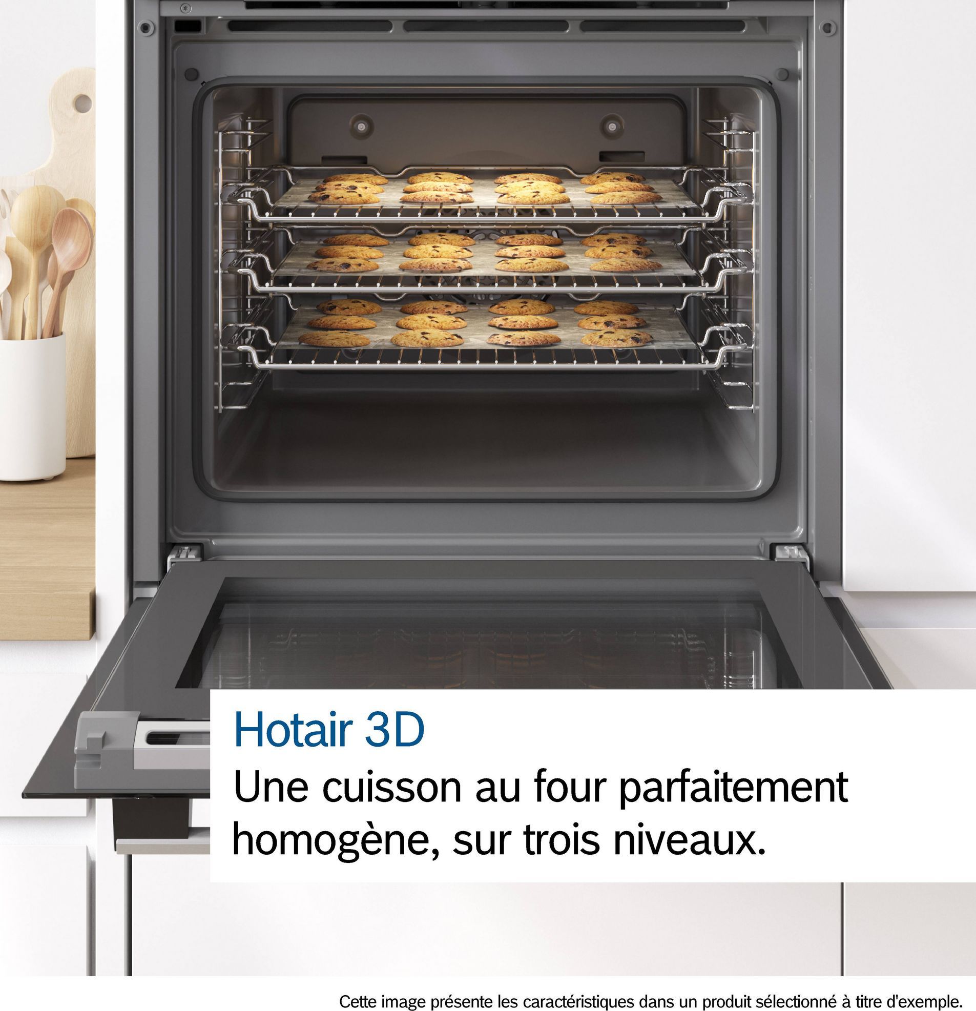 Four encastrable pyrolyse BOSCH Chaleur tournante 71 L Inox - HBG579BS3F