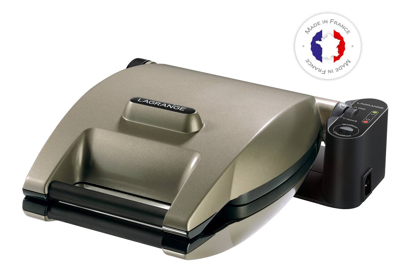 Gaufrier LAGRANGE , Premium, 1200W, Taupe - 019424