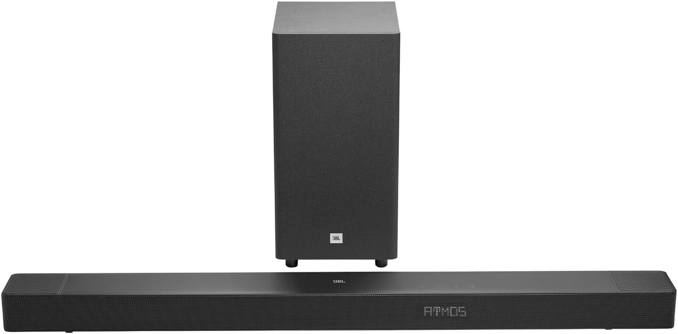 Barre de son JBL 3.1.2 Dolby Atmos Caisson sans fil Noir SB595