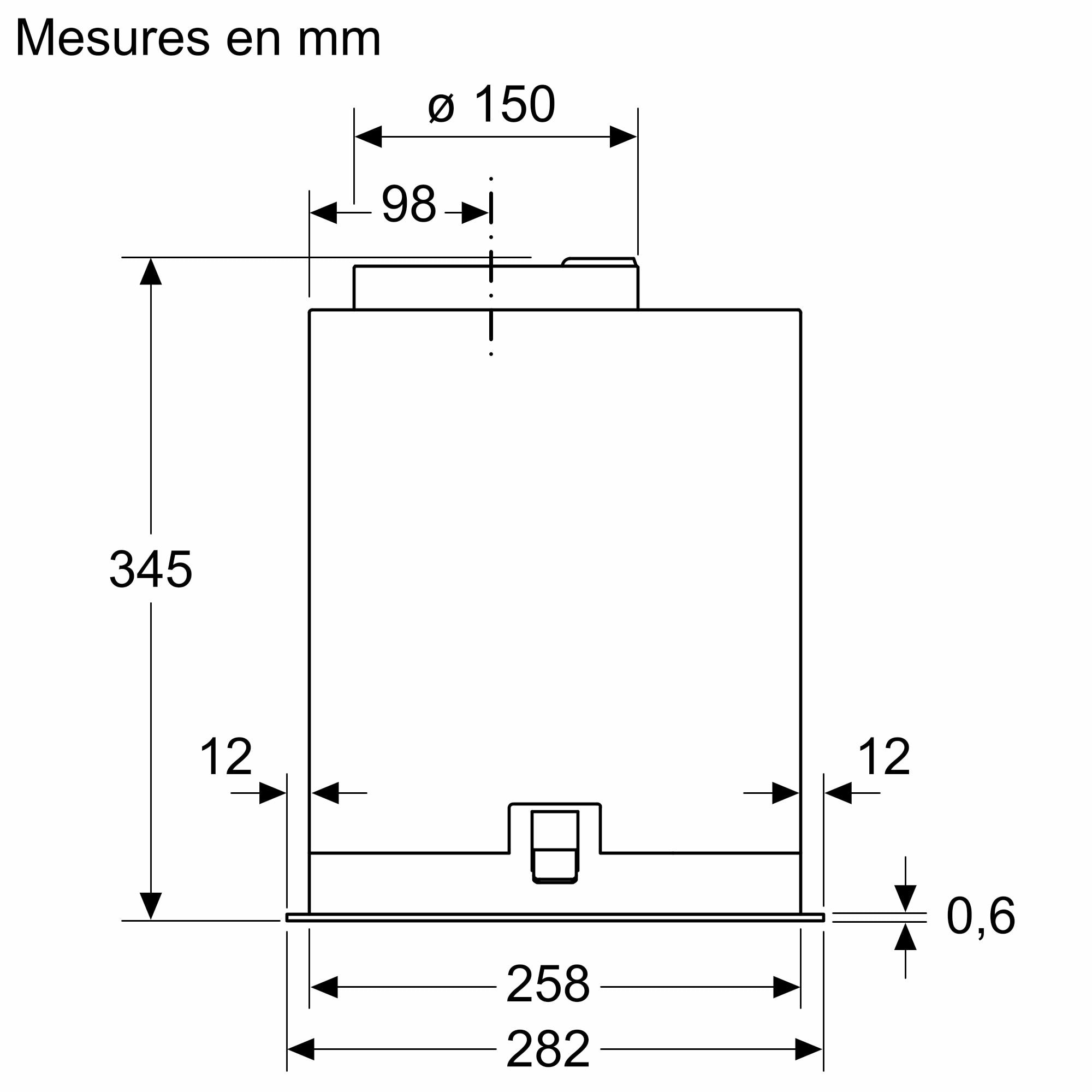 Groupe filtrant NEFF - D86NAC1S0B Groupe filtrant NEFF - D86NAC1S0B