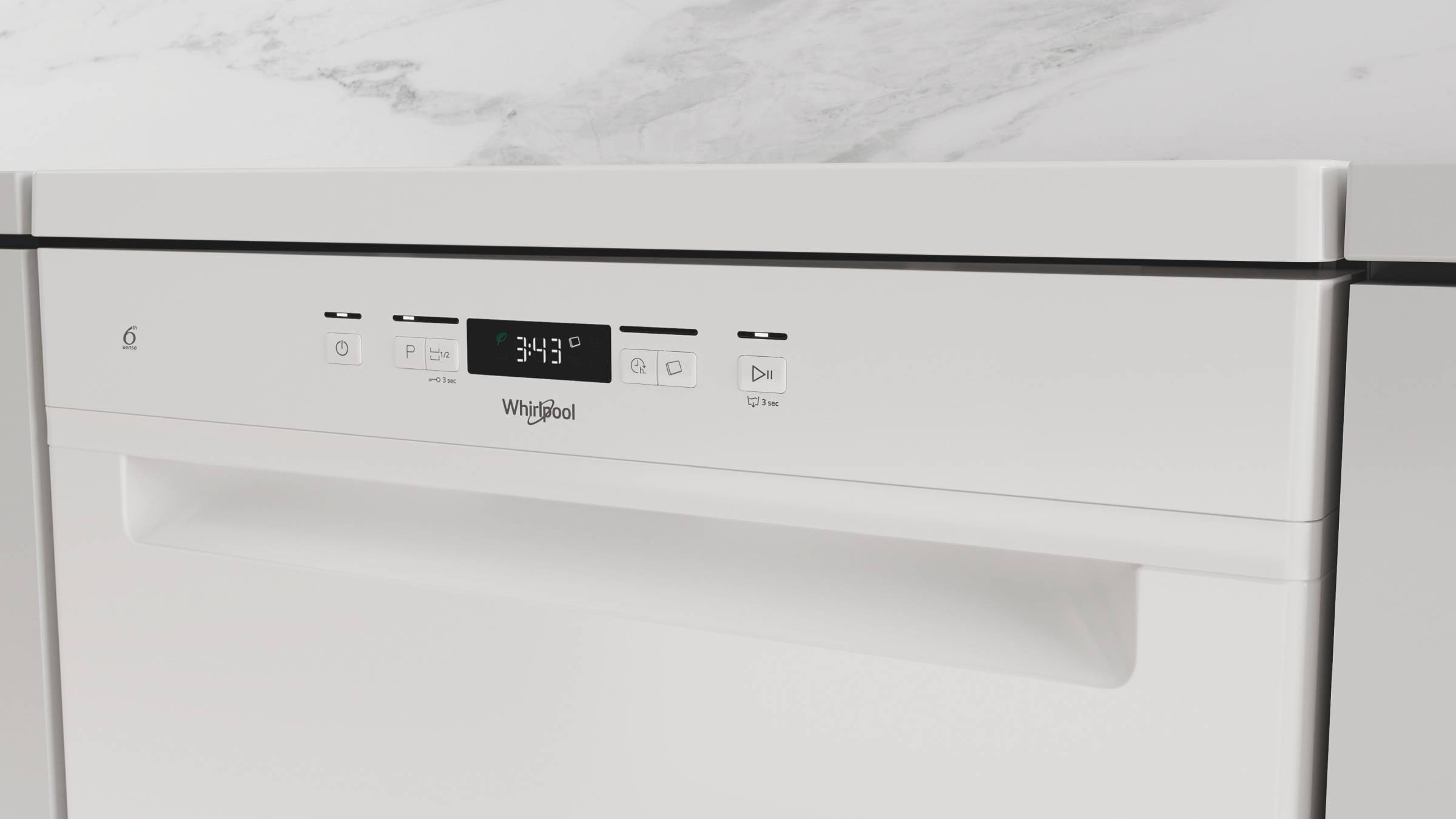 WHIRLPOOL Lave vaisselle 60 cm programme silence 14 couverts - W2FHD624