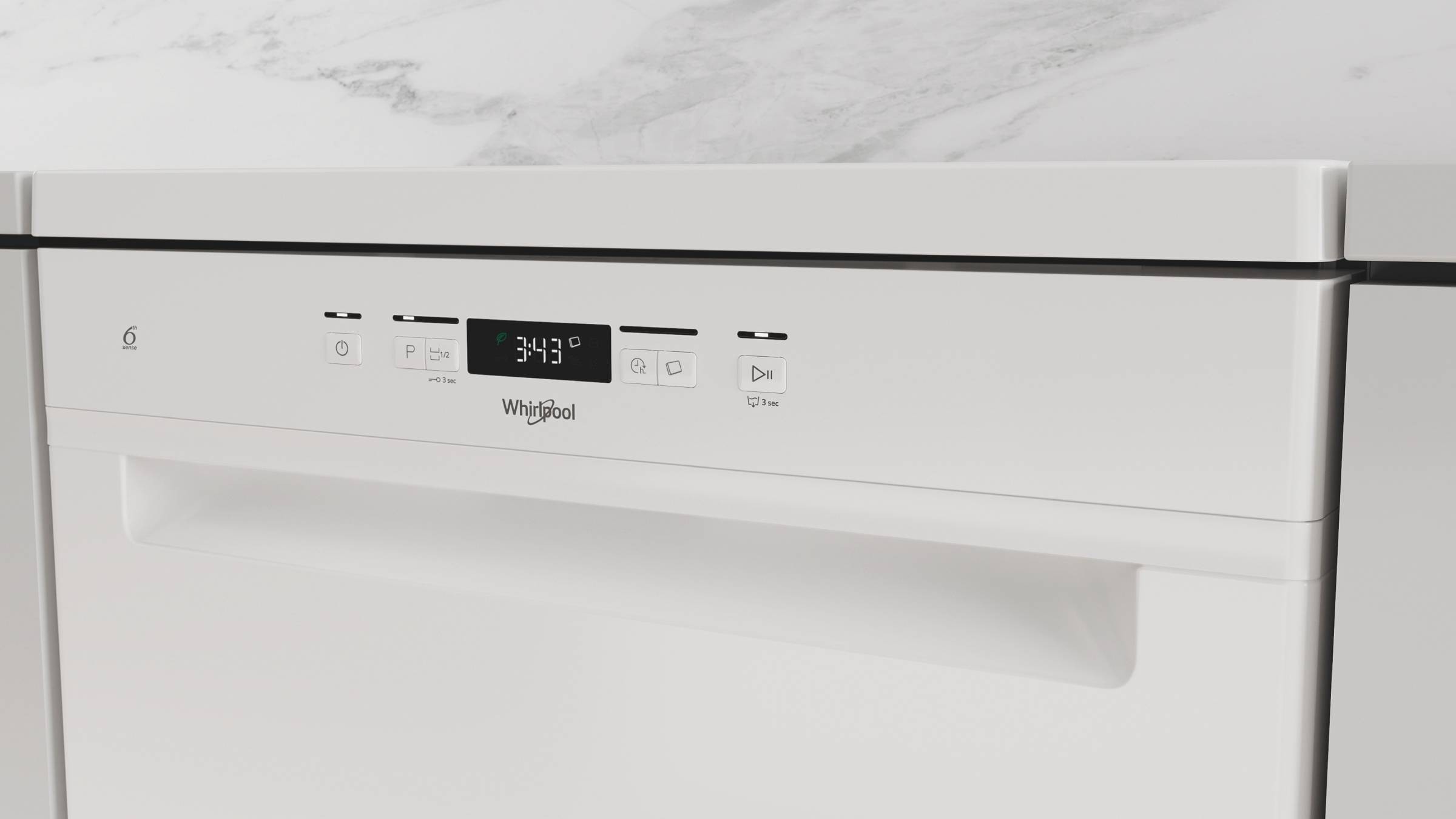 Lave vaisselle 60 cm WHIRLPOOL programme silence 14 couverts - W2FHD624 Lave vaisselle 60 cm WHIRLPOOL programme silence 14 couverts - W2FHD624