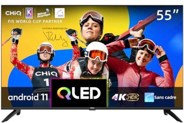 CHIQ TV LED 4K 139 cm  - U55QG7L