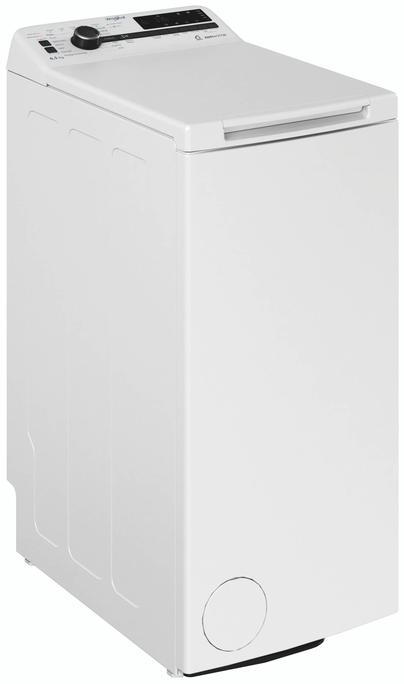 Lave linge Top WHIRLPOOL 6,5kg 1200trs/min TDLRBX65242BSFR