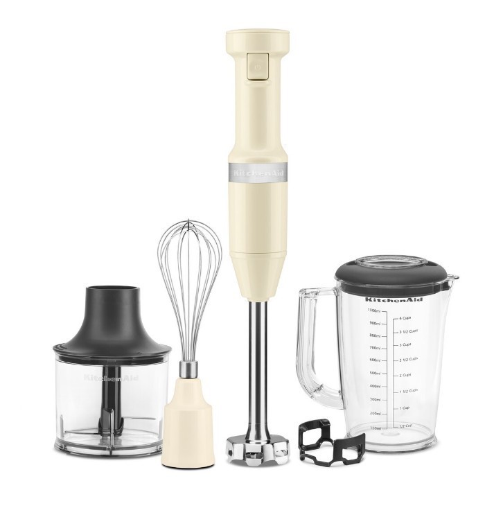 KITCHENAID Mixeur Plongeant avec accessoires Crème  5KHBV83EAC
