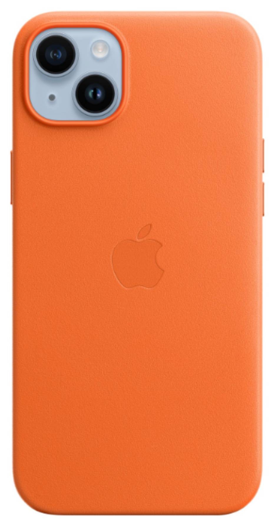 APPLE Coque iPhone 14 Plus Cuir Orange  MPPF3ZM/A
