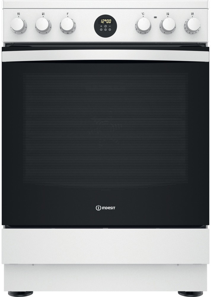 INDESIT Cuisiniere vitroceramique  - IS67V5CCW/E