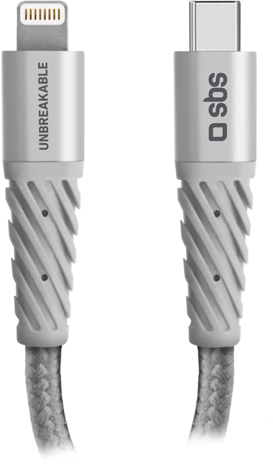 Câble USB SBS iPhone, iPod, iPad Gris CABLEUSBC-LIGHTNING