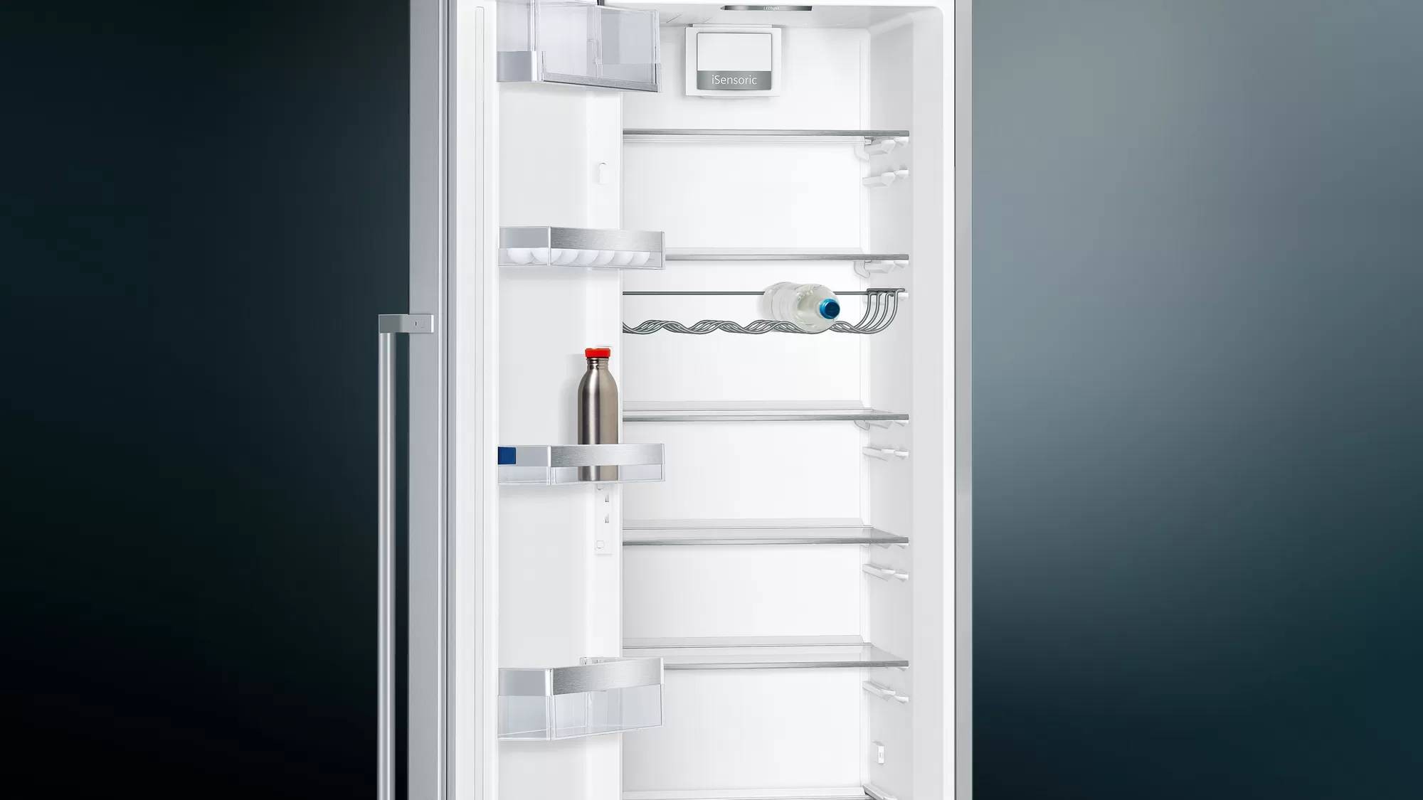 SIEMENS Réfrigérateur 1 porte IQ500 HyperFresh Plus 346L Inox - KS36VAIDP