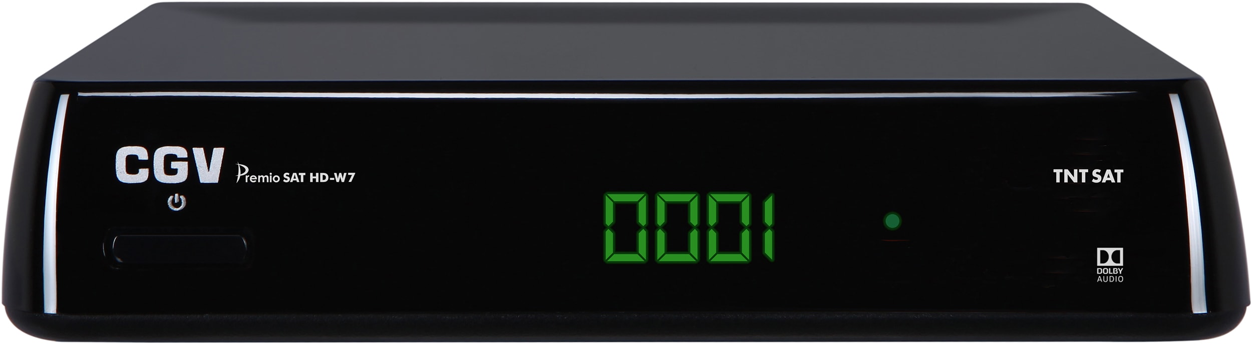 Décodeur satellite TNT HD CGV Enregistrement USB Compatible Camping-Car SATHD-W7