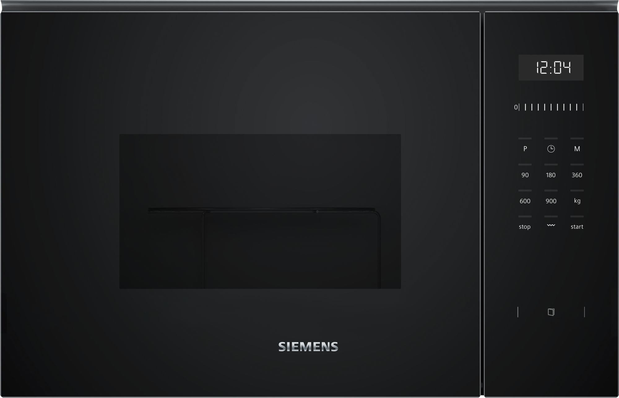 Micro ondes Grill Encastrable SIEMENS 900W 25L Noir BE555LMB1