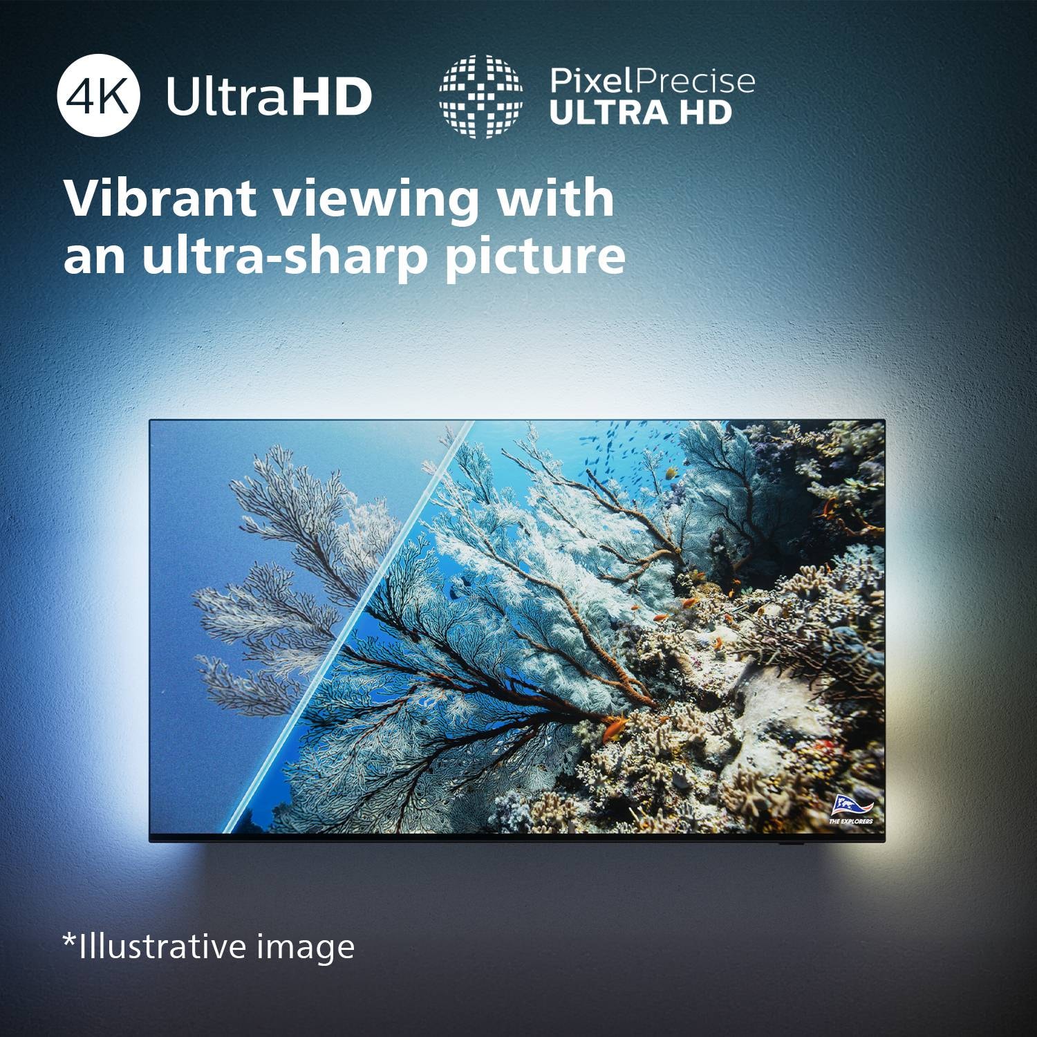 TV LED 4K 139 cm PHILIPS Ultra HD Ambilight 55" - 55PUS8349 TV LED 4K 139 cm PHILIPS Ultra HD Ambilight 55" - 55PUS8349