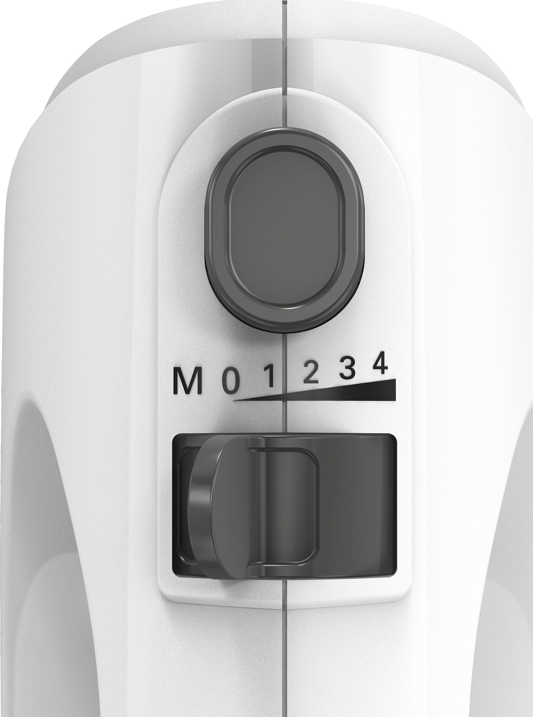 Batteur BOSCH 2 Fouets 2 Crochets 400W Blanc - MFQ24200