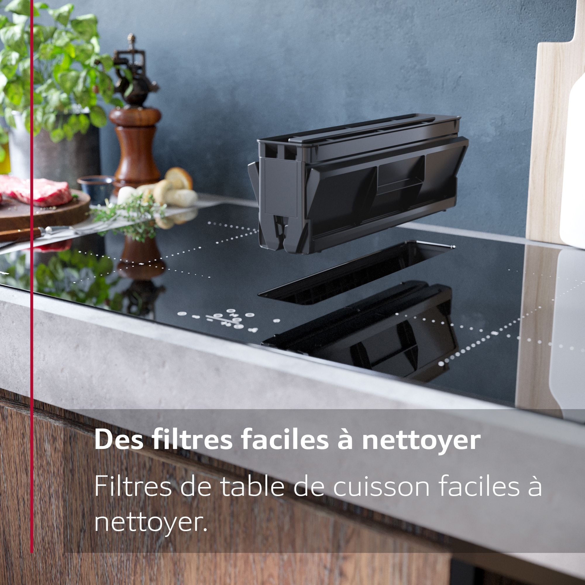 Plaque induction NEFF N90 4 foyers Powerboost 80cm Noir - T58TL6EN2