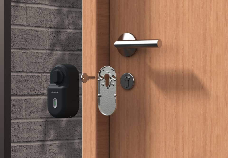 IGLOOHOME Serrure connectée  - SMART-RETROFIT-LOCK