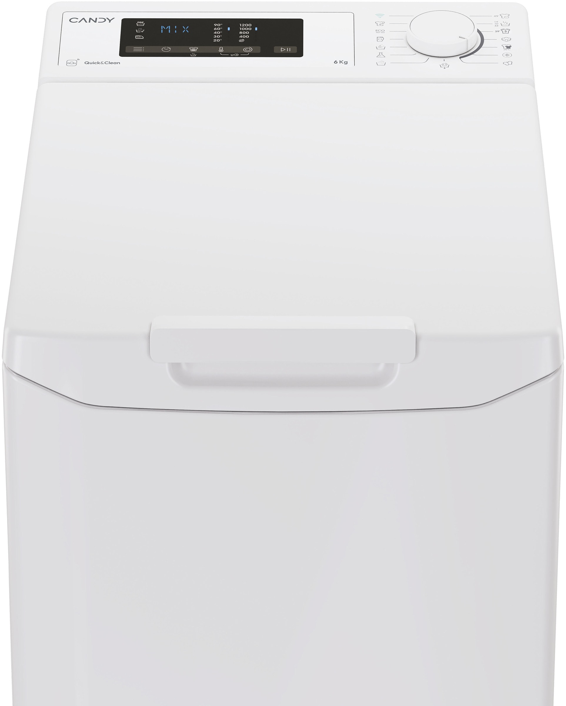Lave linge Top CANDY - TCA263D2-S Lave linge Top CANDY - TCA263D2-S