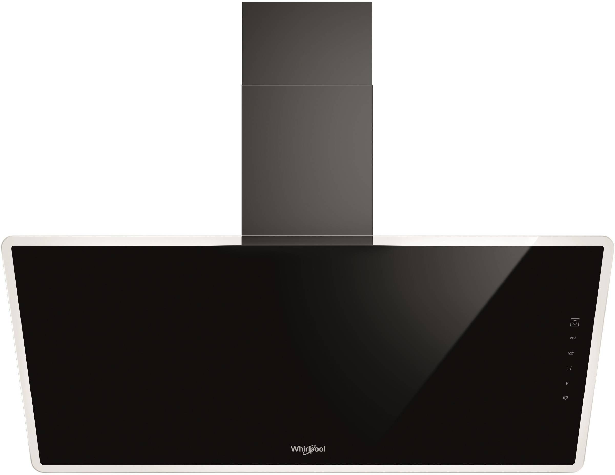 Hotte decorative murale WHIRLPOOL 4 vitesses 90 cm Noir WHVF93FLTK