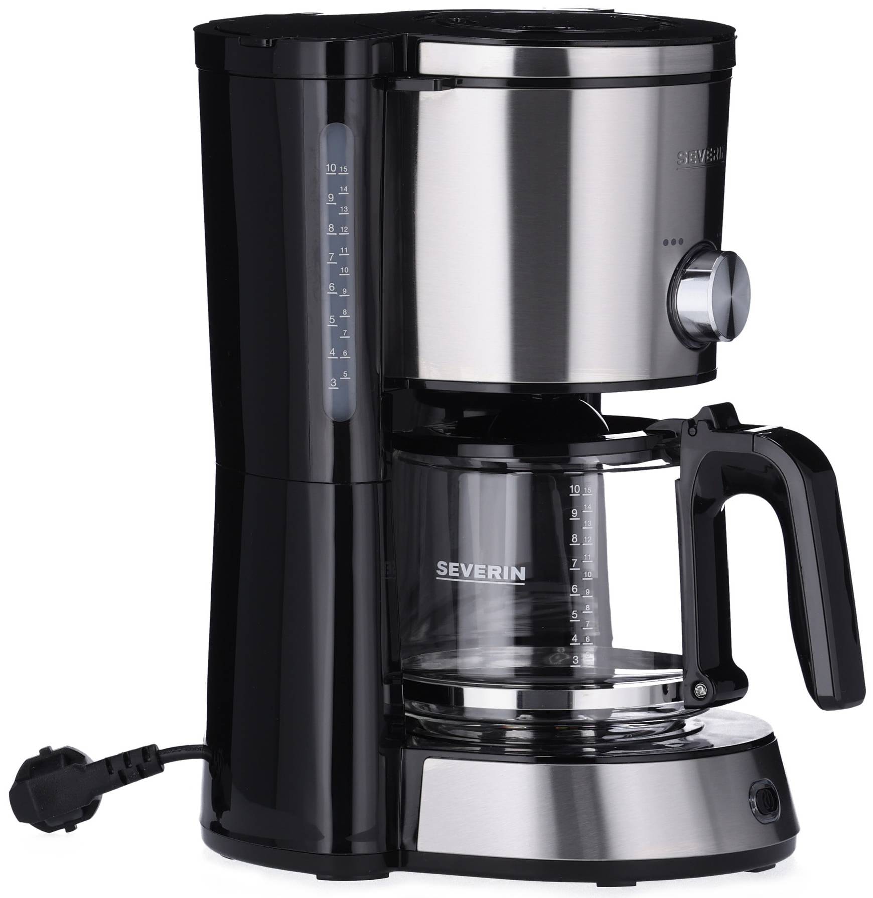 Cafetière SEVERIN à filtre, 1,4L, Inox - KA4825