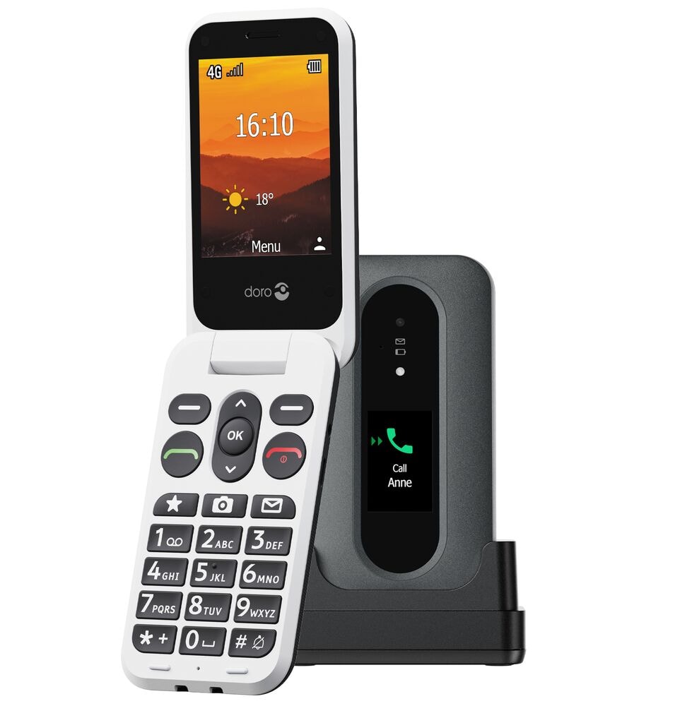 Mobile nu DORO Leva L30 4G 128Go Gris LEVAL30GRAPHITE