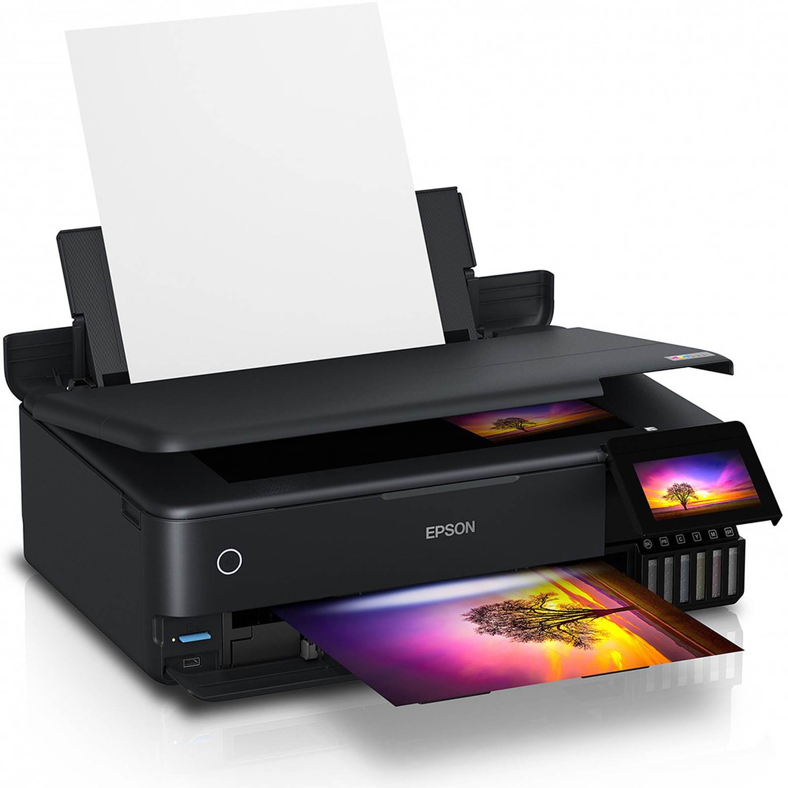 Imprimante multifonction jet d'encre EPSON Photo EcoTank A3+ 3 en 1 Noir - ECOTANK-ET8550