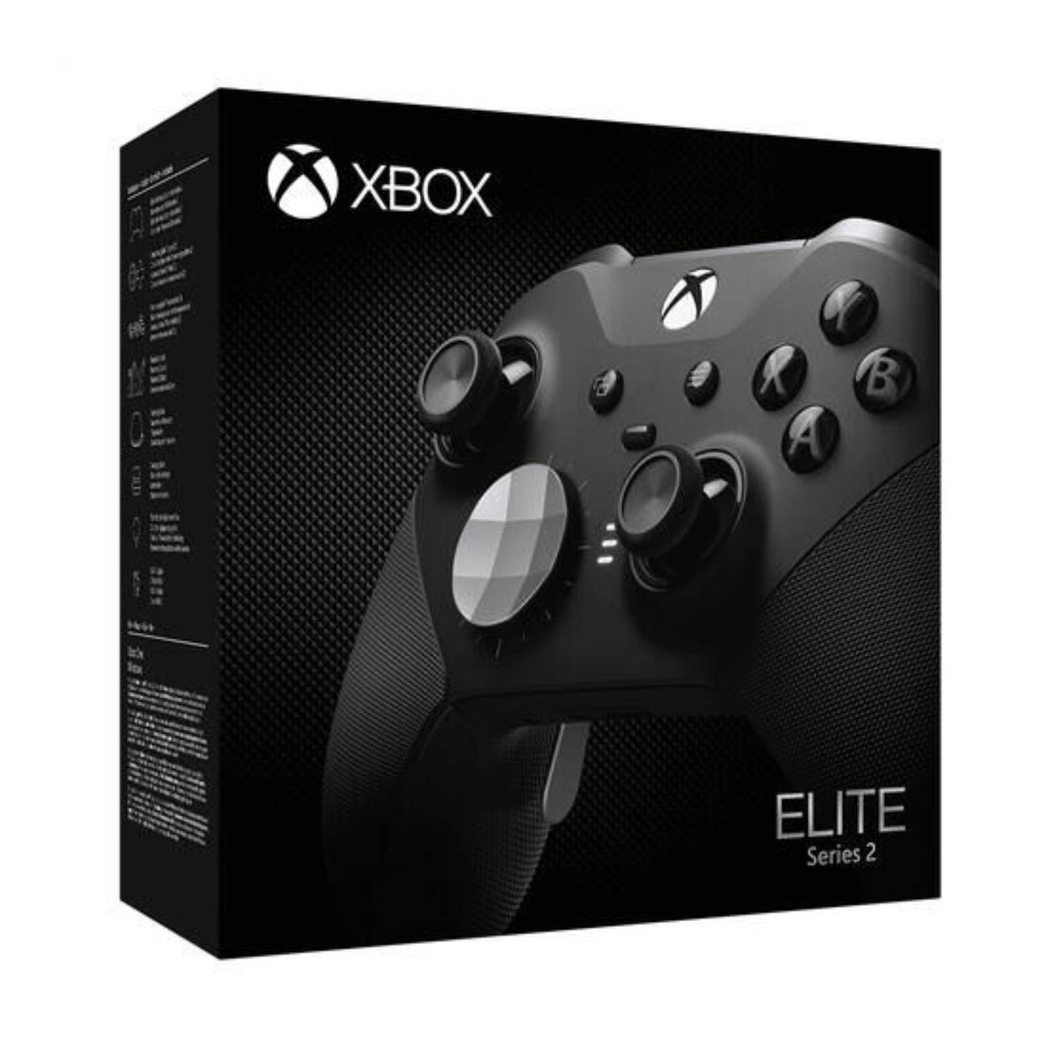 MICROSOFT Manette Xbox One Elite Noir - MAN-SANS-FIL-NOIRE