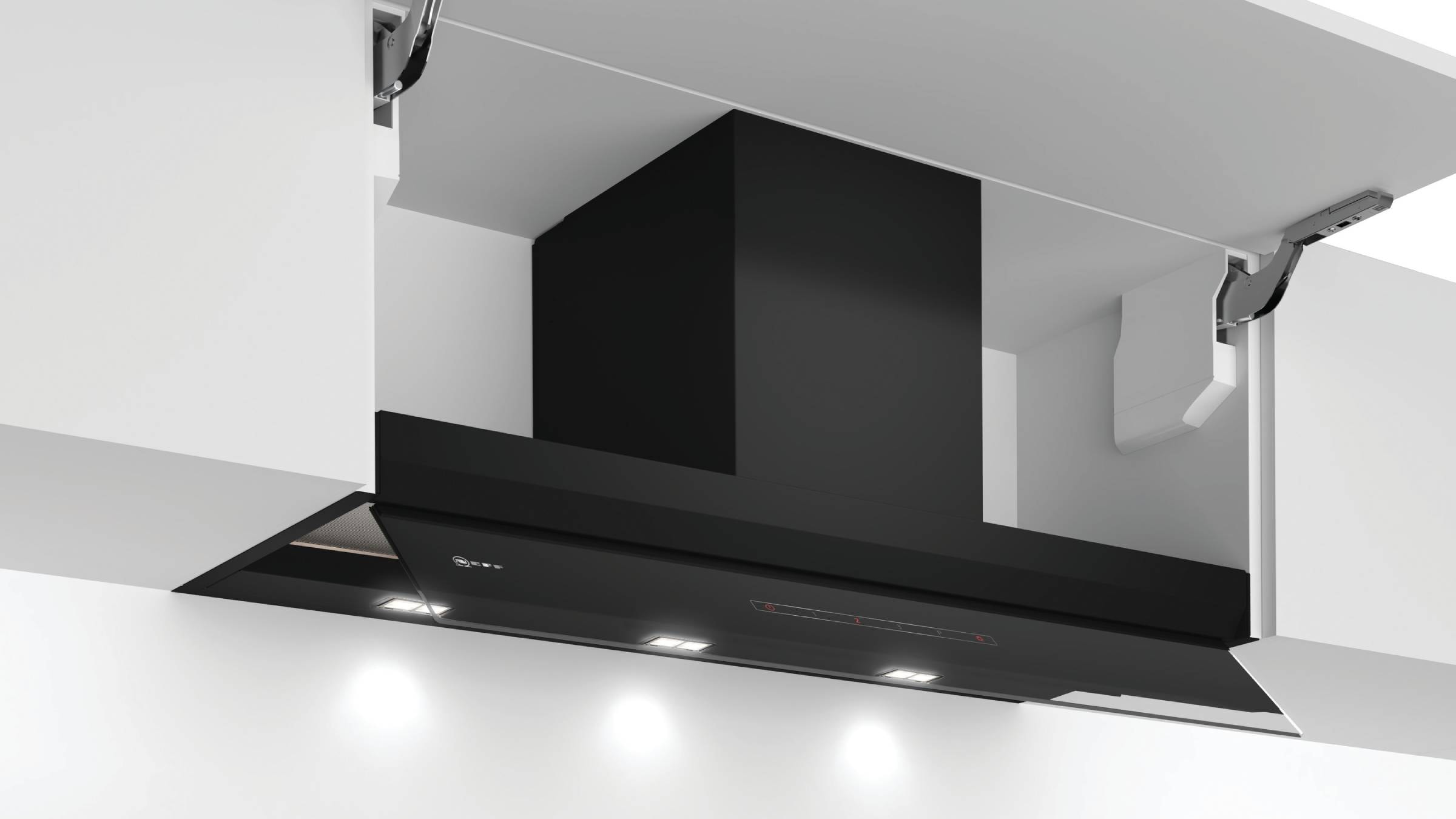 Hotte intégrée NEFF N70, 4 vitesses, 63dB, 90cm, Noir - D95XAM2S0 Hotte intégrée NEFF N70, 4 vitesses, 63dB, 90cm, Noir - D95XAM2S0