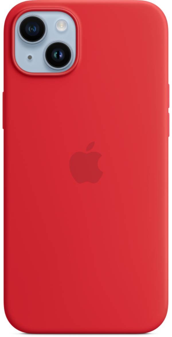 APPLE Etui iPhone 14 Plus silicone Rouge  MPT63ZM/A