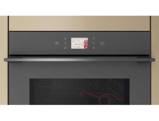Four encastrable pyrolyse WHIRLPOOL Chaleur tournante AirFry 73 L Gris - WOI118FPT2SSMAF