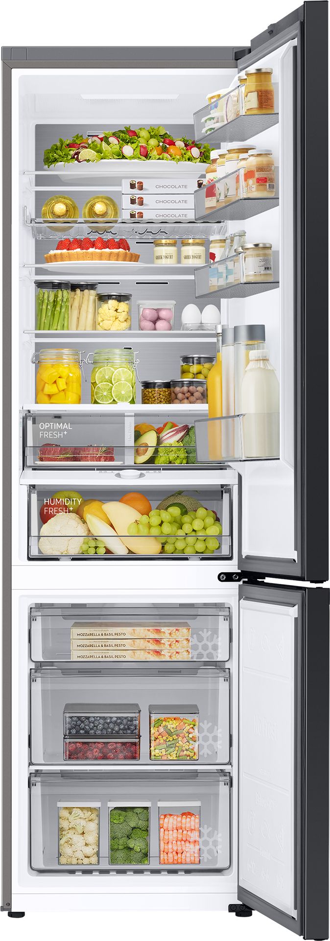 Réfrigérateur congélateur bas SAMSUNG  - RB38C7B5DS9/EF