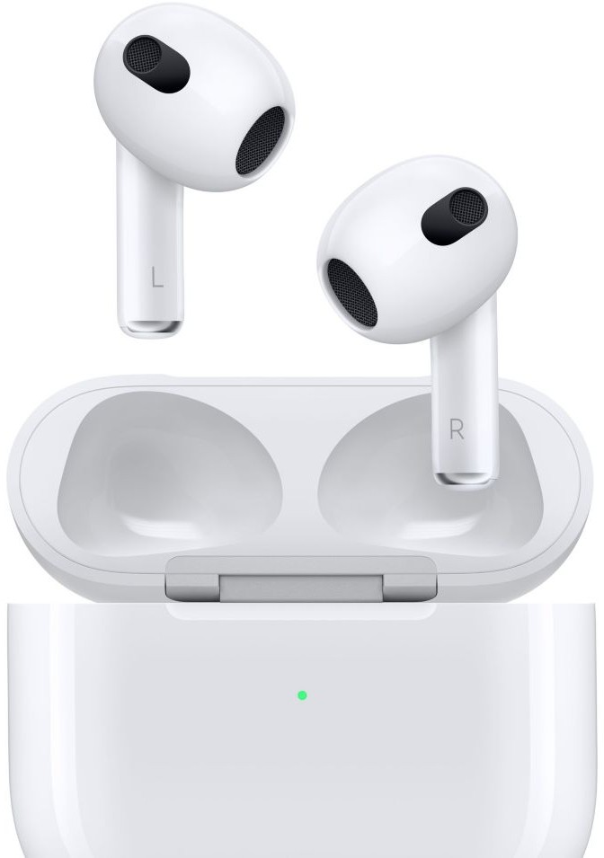 Ecouteurs APPLE AirPods (3ᵉ génération) avec Boîtier de charge MagSafe - AIRPODS-MME73ZM Ecouteurs APPLE AirPods (3ᵉ génération) avec Boîtier de charge MagSafe - AIRPODS-MME73ZM