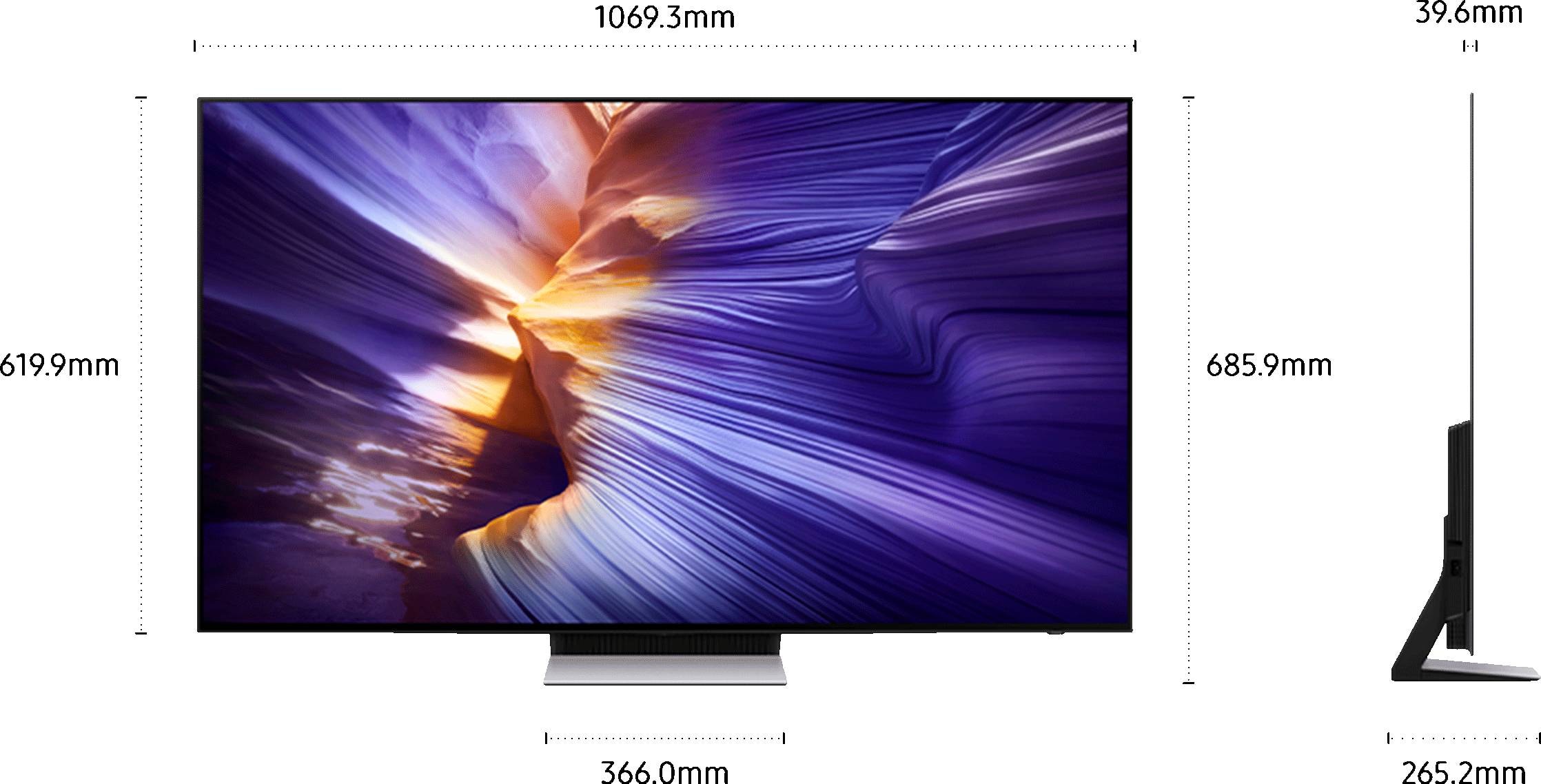 TV OLED 4K 120 cm SAMSUNG - TQ48S90F TV OLED 4K 120 cm SAMSUNG - TQ48S90F